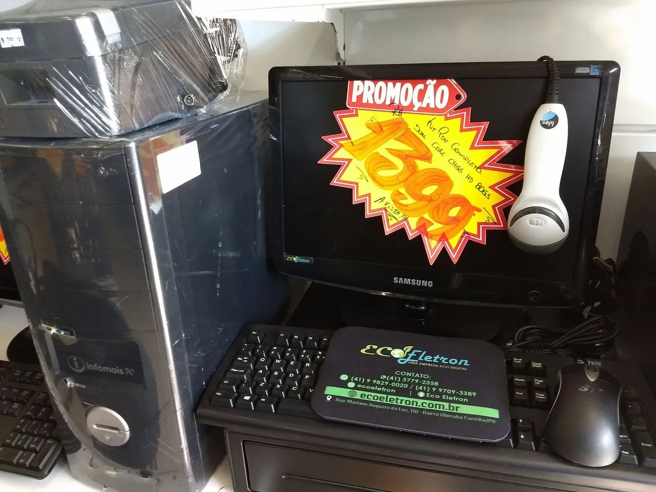 Kit PDV Completo Ideal para Comércio Só na Eco Eletron  - Foto 3