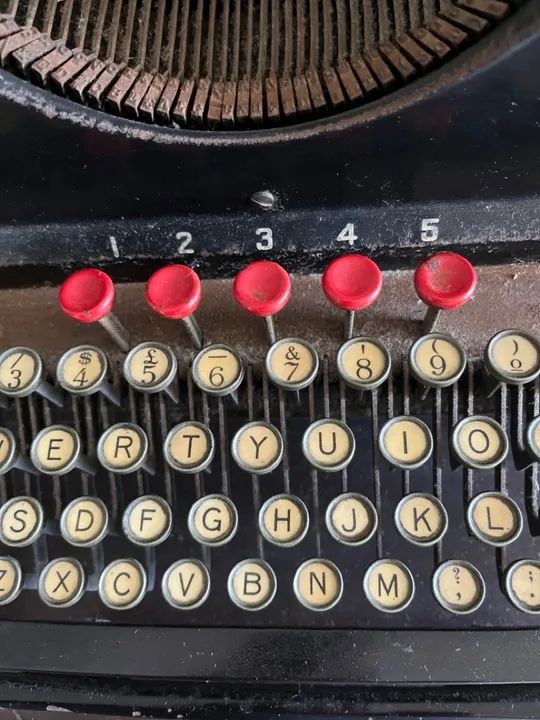 Antiga Remington com Capa  - Foto 2