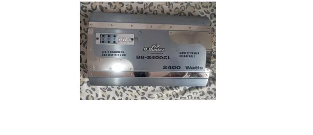 Módulo Amplificador De Potência Para Carro B.buster Bb-2400g