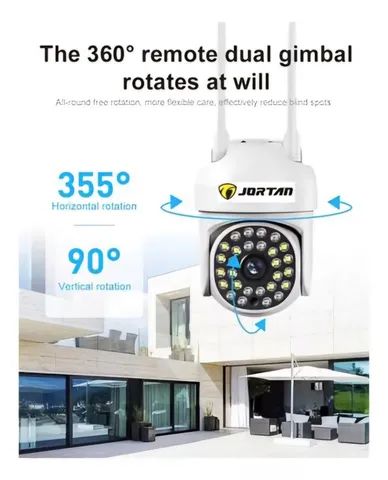 Camera Wifi Ip Wireless Sem Fio Speed Dome Full Hd Lp 66 jortam - Foto 6