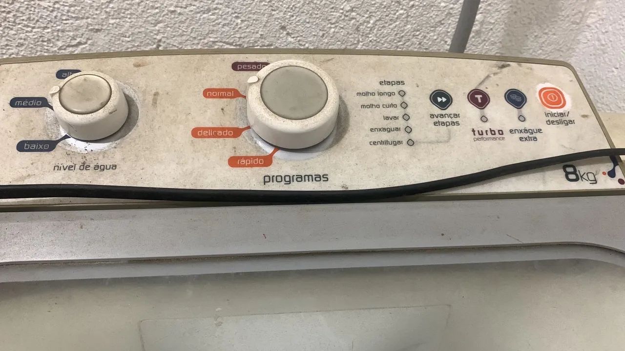 Máquina de Lavar 8kg Turbo Performance - Foto 3