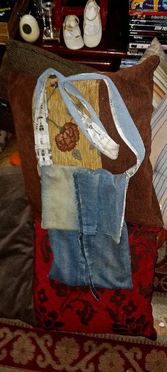 Bolsa Jeans Artesanal Exclusiva