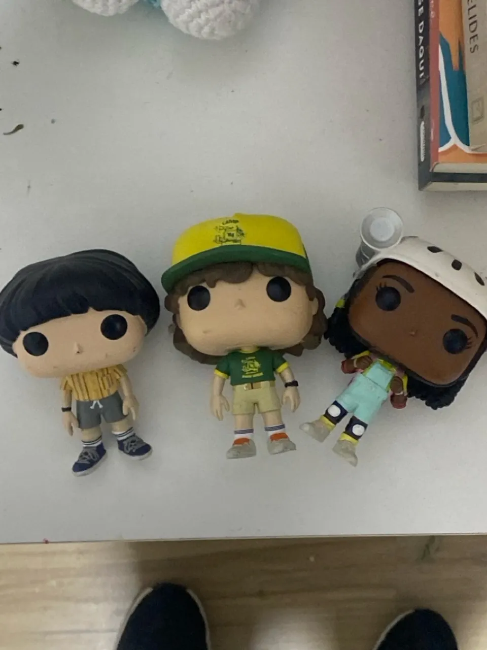 Funko Pop Stranger Things - Dustin, Mike e Onze