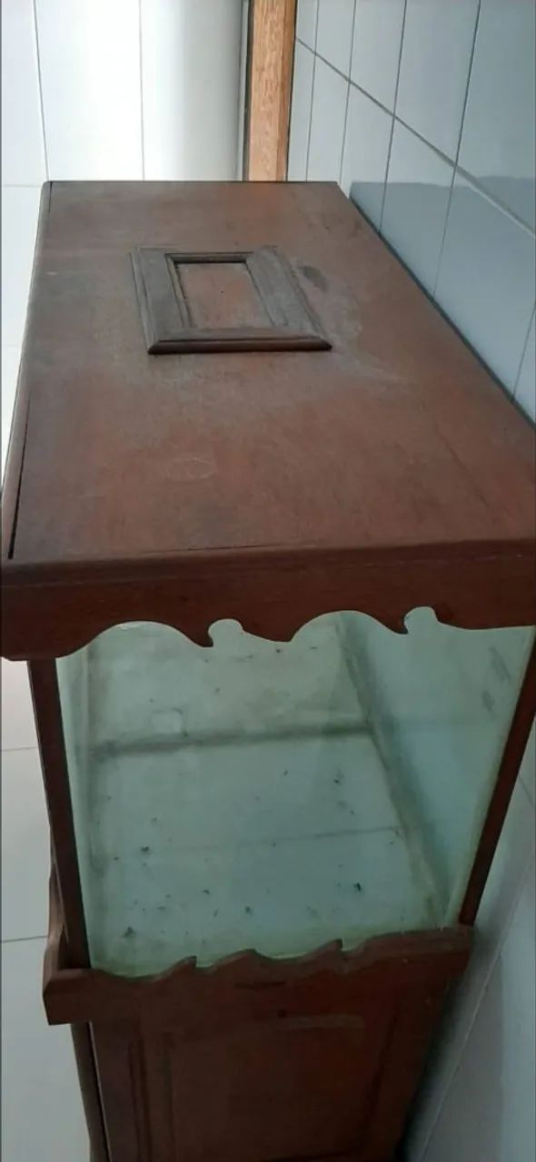 Aquário 400 lts. Com móvel de madeira pura  - Foto 4