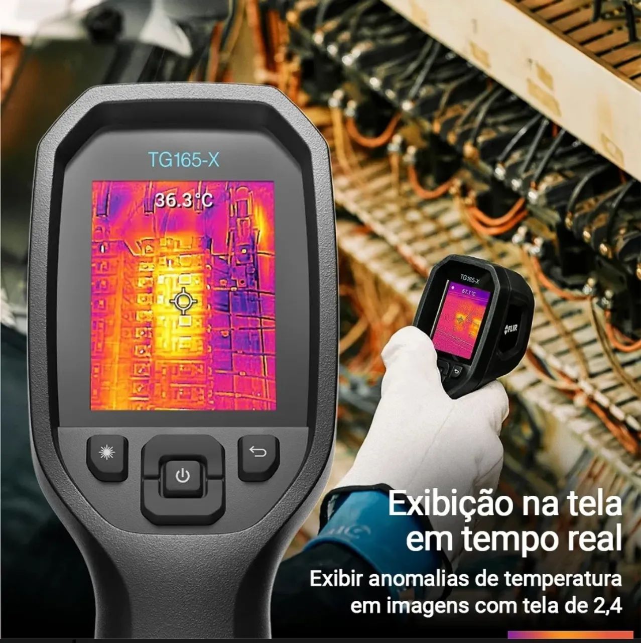 Câmera termográfica MSX® FLIR TG165-X - Foto 2