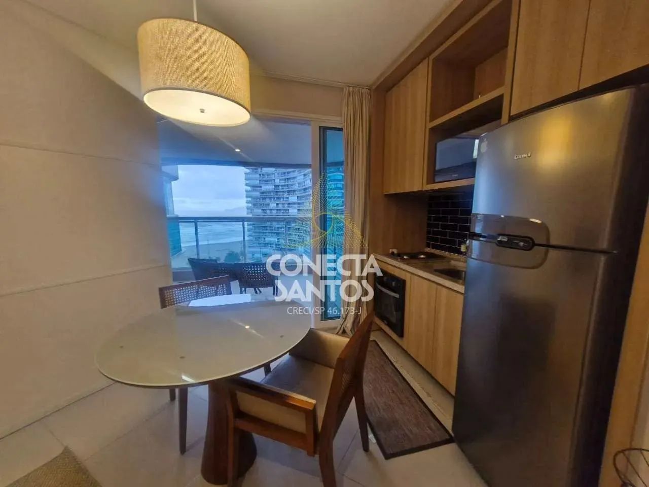 Flat com 1 quarto, José Menino, Santos, Cod: 1303 - Foto 4