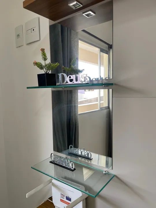 Rack para TV com prateleira e gaveta - Foto 3