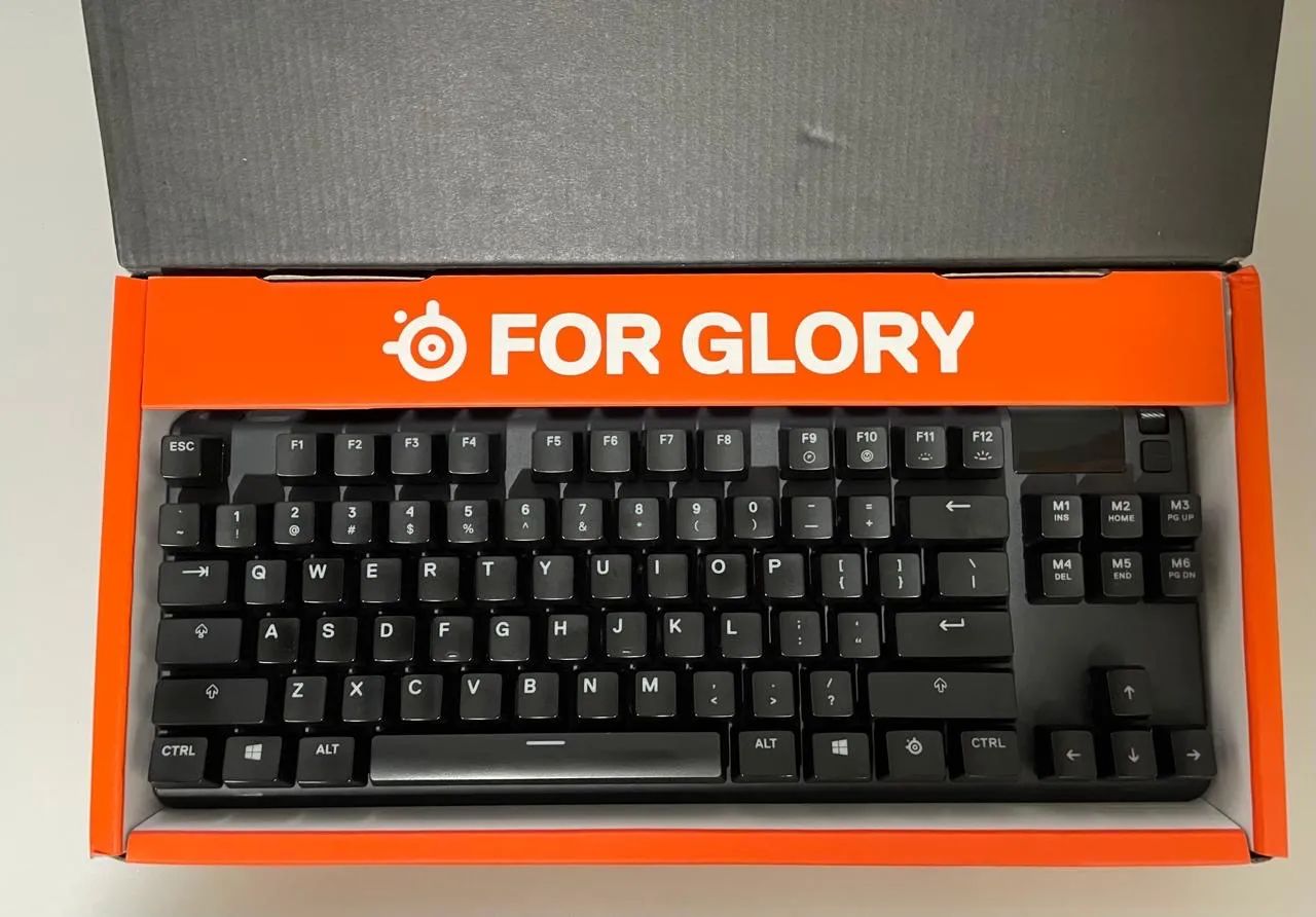 Teclado Mecânico SteelSeries Apex Pro TKL - OLED Smart Display - Foto 5