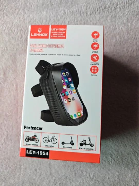 Bolsa Capa Celular Prova D'agua p/ bicicleta