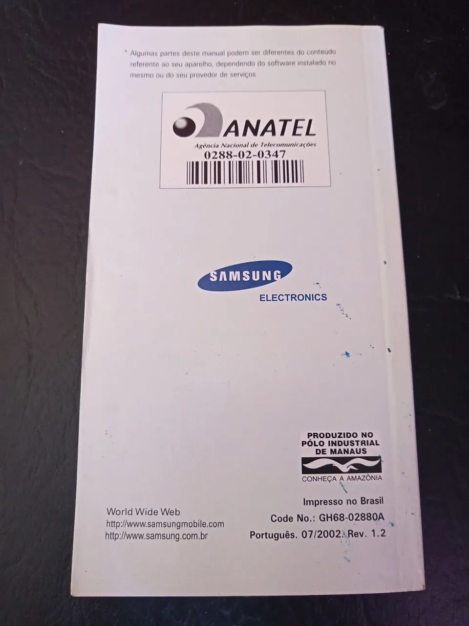Manual Antigo Celular Samsung Easy STH- N375 - Foto 2