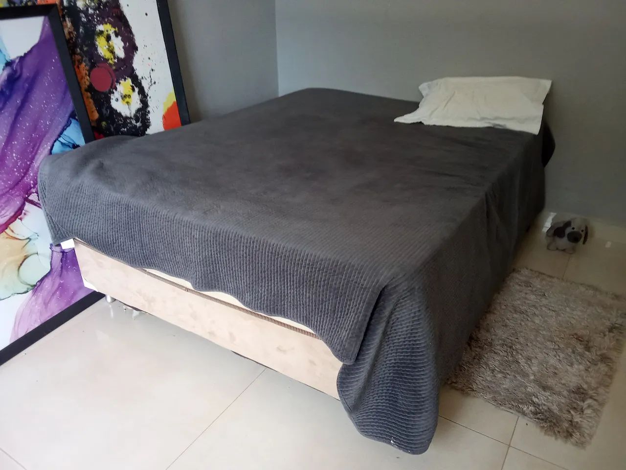 Cama Box queen size com Colchão - Foto 2
