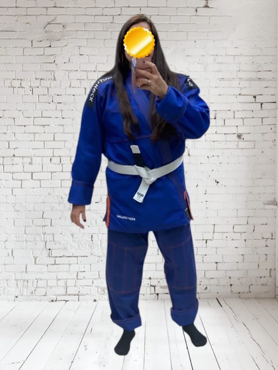 Kimono Trançado Azul