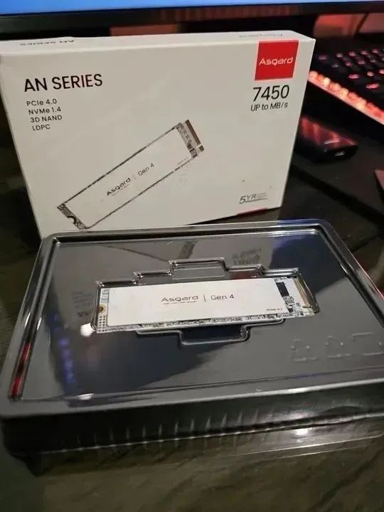 OlxPay Nvme Asgard 1TB 4.0 7450MB/s M.2 PC PS5 Notebook - Foto 3