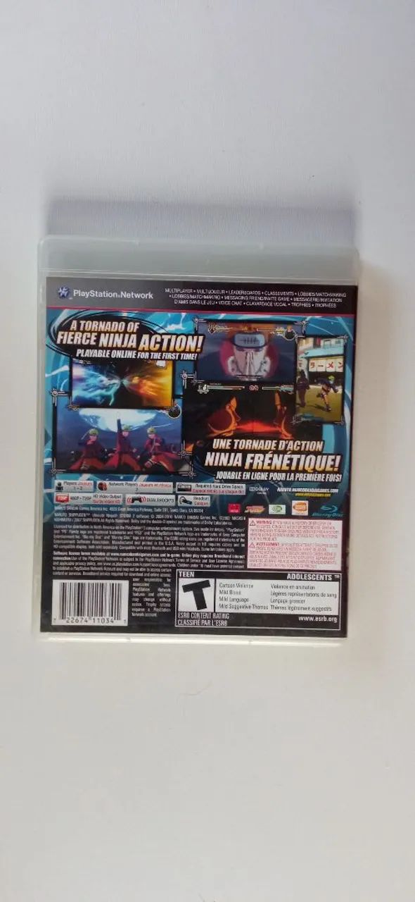 Jogo Naruto ultimamente ninja storm 2 PS3 usado - Foto 3