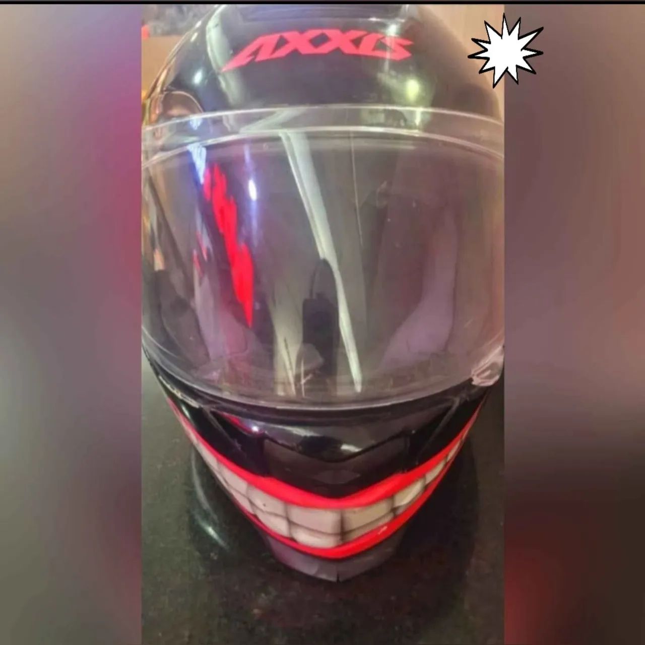 Capacete Axxis Semi novos sem marcas TM 58 - Foto 2