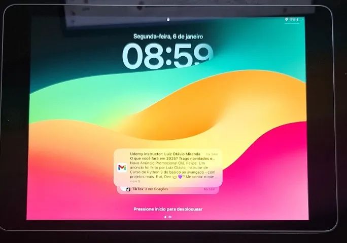 iPad Apple 9th Geração 10,2'' Wi-fi 64gb Prata 3 meses de uso  - Foto 3