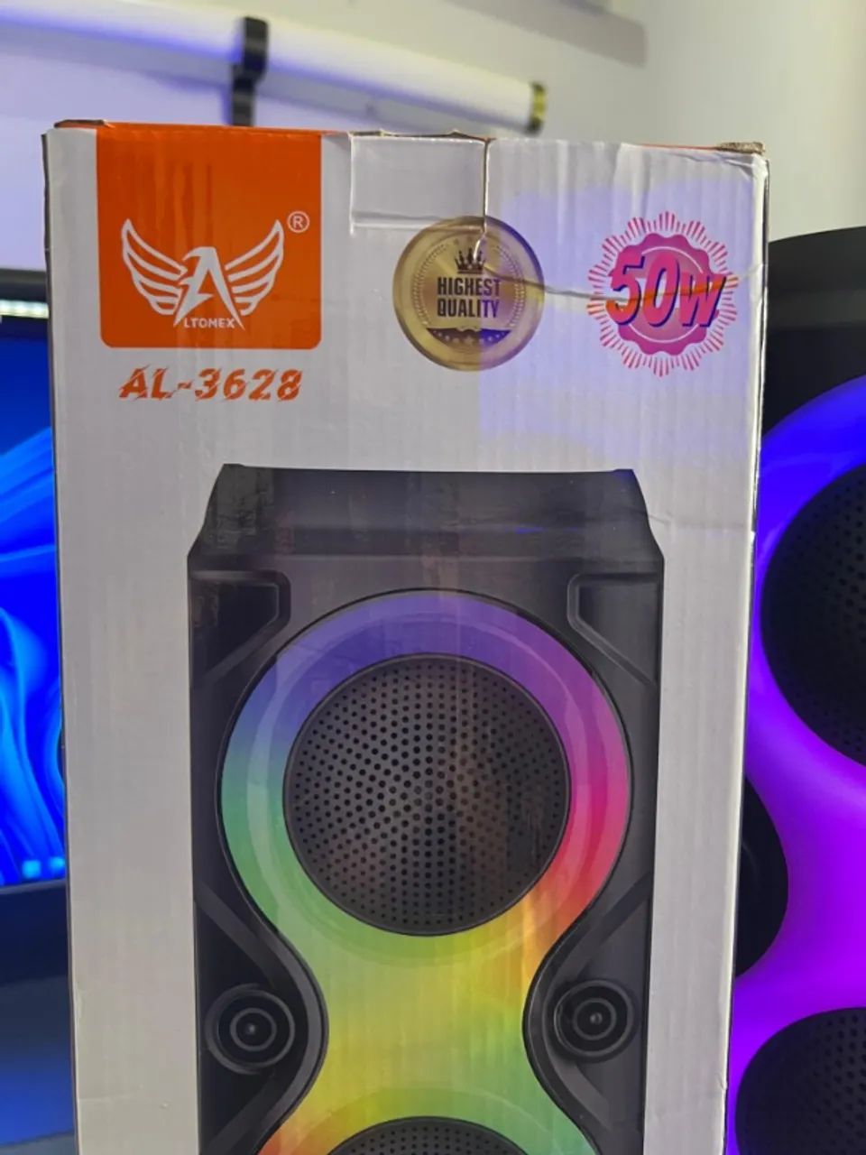 caixa de som 50w de potência - Foto 4