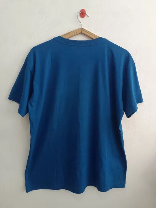 Camiseta unissex - Azul Tam G - Foto 2