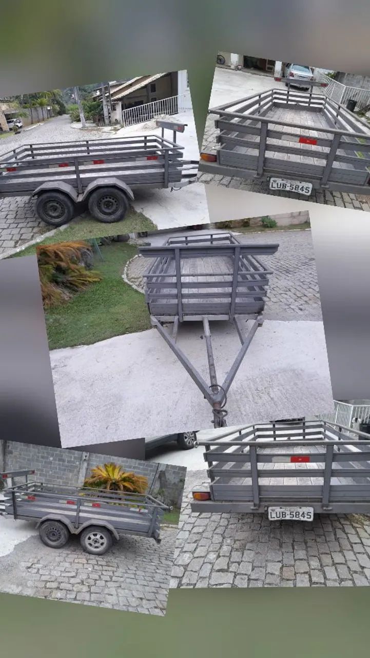 Carretinha reforçada com triângulo 