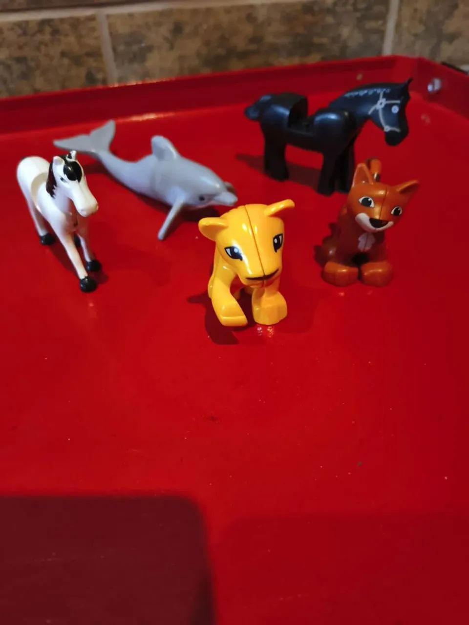 Miniaturas de Animais lego, Playmobil