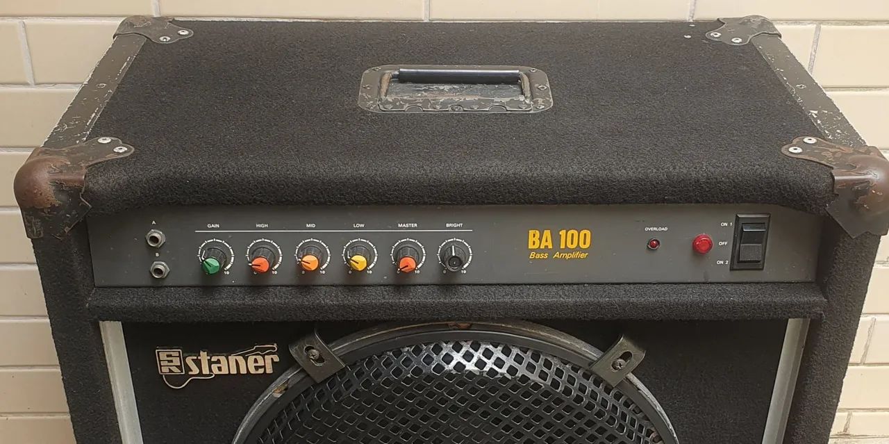 Caixa amplificada para baixo Staner BA100 - Defeito  - Foto 2