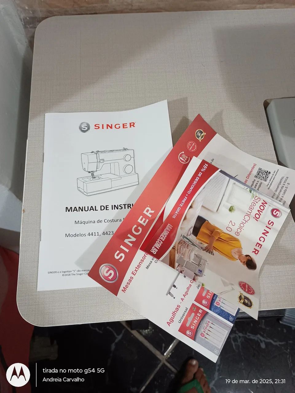 Máquina de Costura Singer Facilita Pro - Foto 5