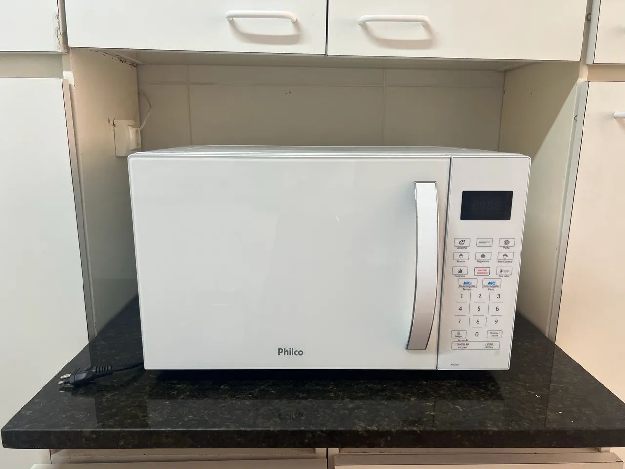 Micro-ondas Philco 32 Litros 120V Branco - Perfeito Estado