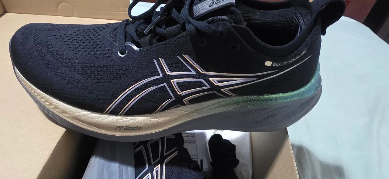Tênis asics gel-nimbus 26 Platinum - Foto 5