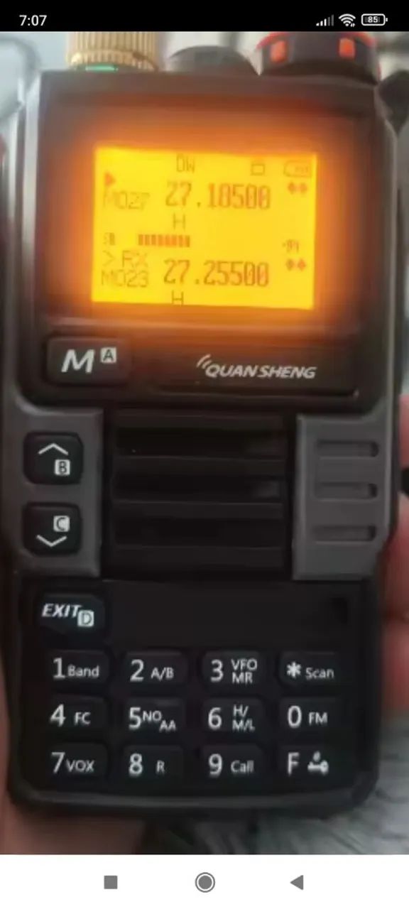 Quasheng Comunicadorores quasheng que pega frequência de avião só $255 - Foto 6
