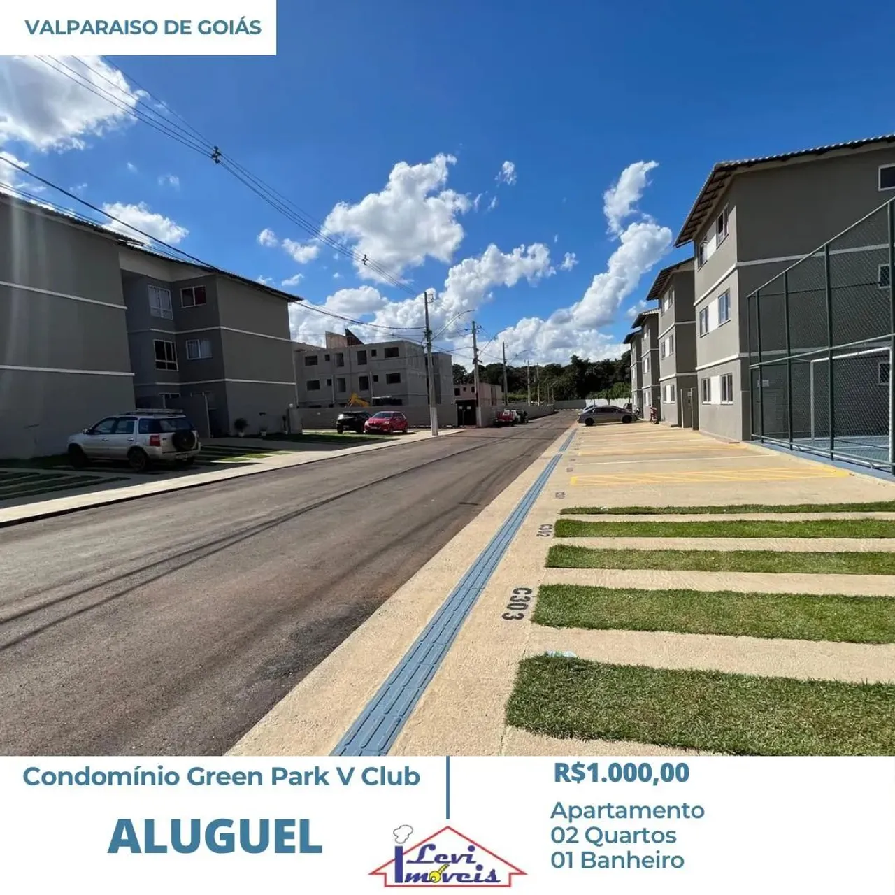 Alugo apartamento no condomínio Green Park V Club