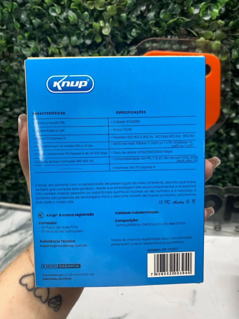 Placa de Rede PCIe Gigabit 1000/2500 Mbps Kworld - Foto 3