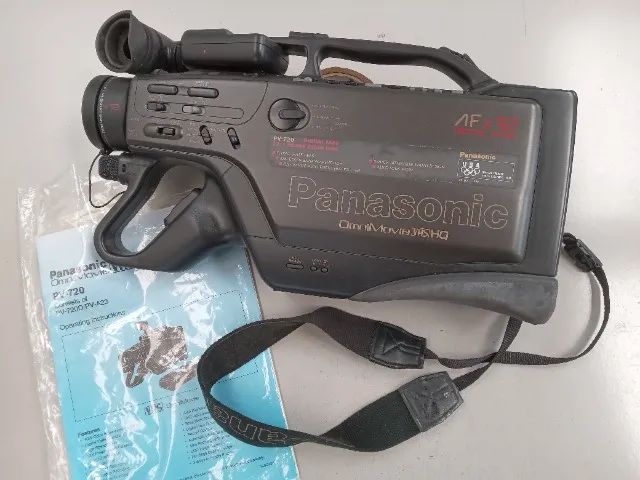 Filmadora Panasonic Omnimovie PV720 muito conservada. - Foto 3