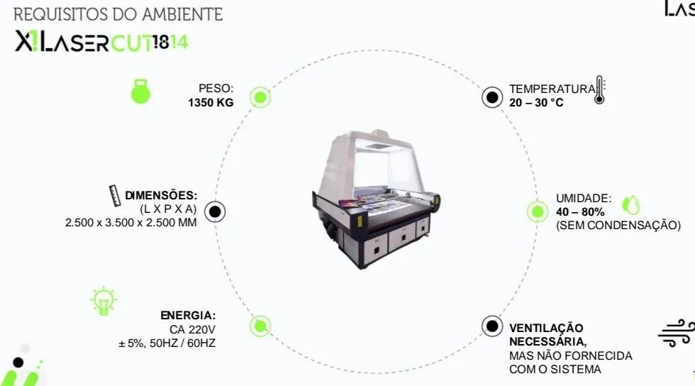 Máquina de corte a laser para tecido com 2 bicos. - Foto 6