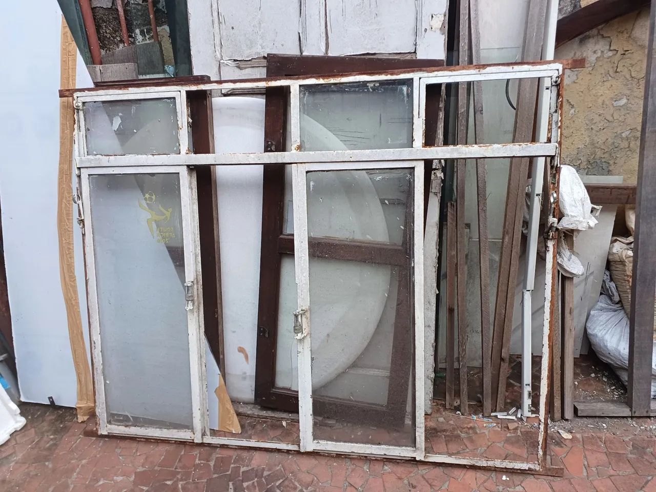 Porta 80cm Vitrô 120x150 *NHCN  - Foto 5