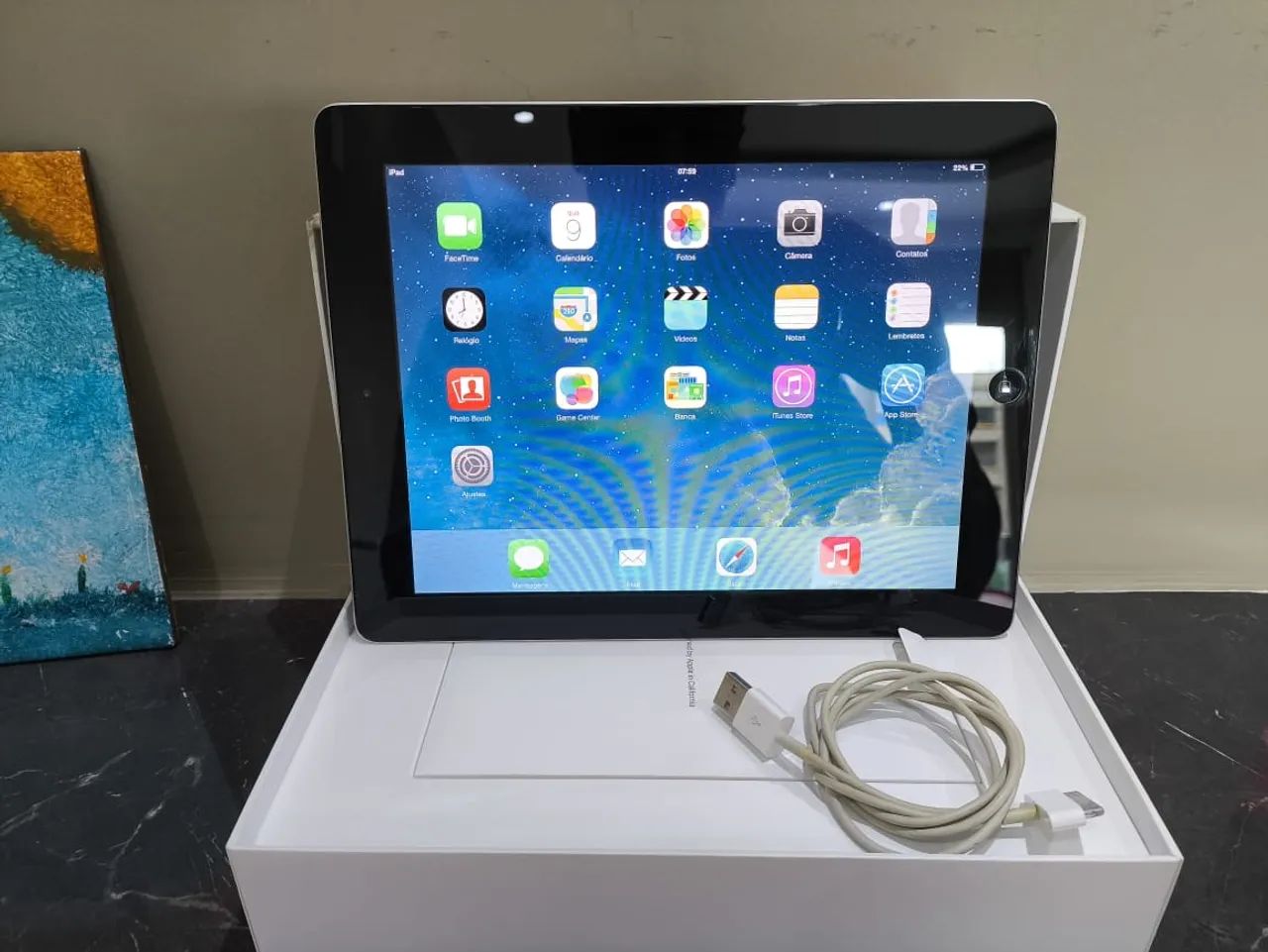 IPAD APPLE 3 (DJAY 2 E BEATMAKER INSTALADOS)