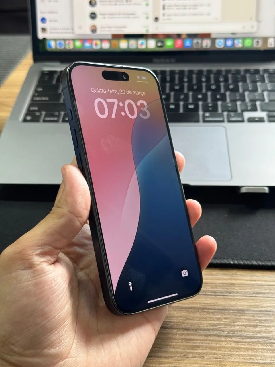 iPhone 15 Pro 256gb Azul Excelente - Foto 4