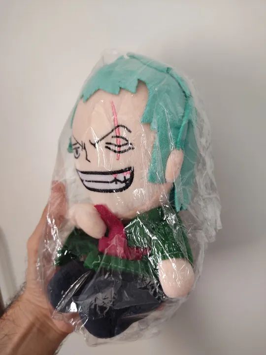 Pelúcia Zoro One Piece 21cm - Foto 2