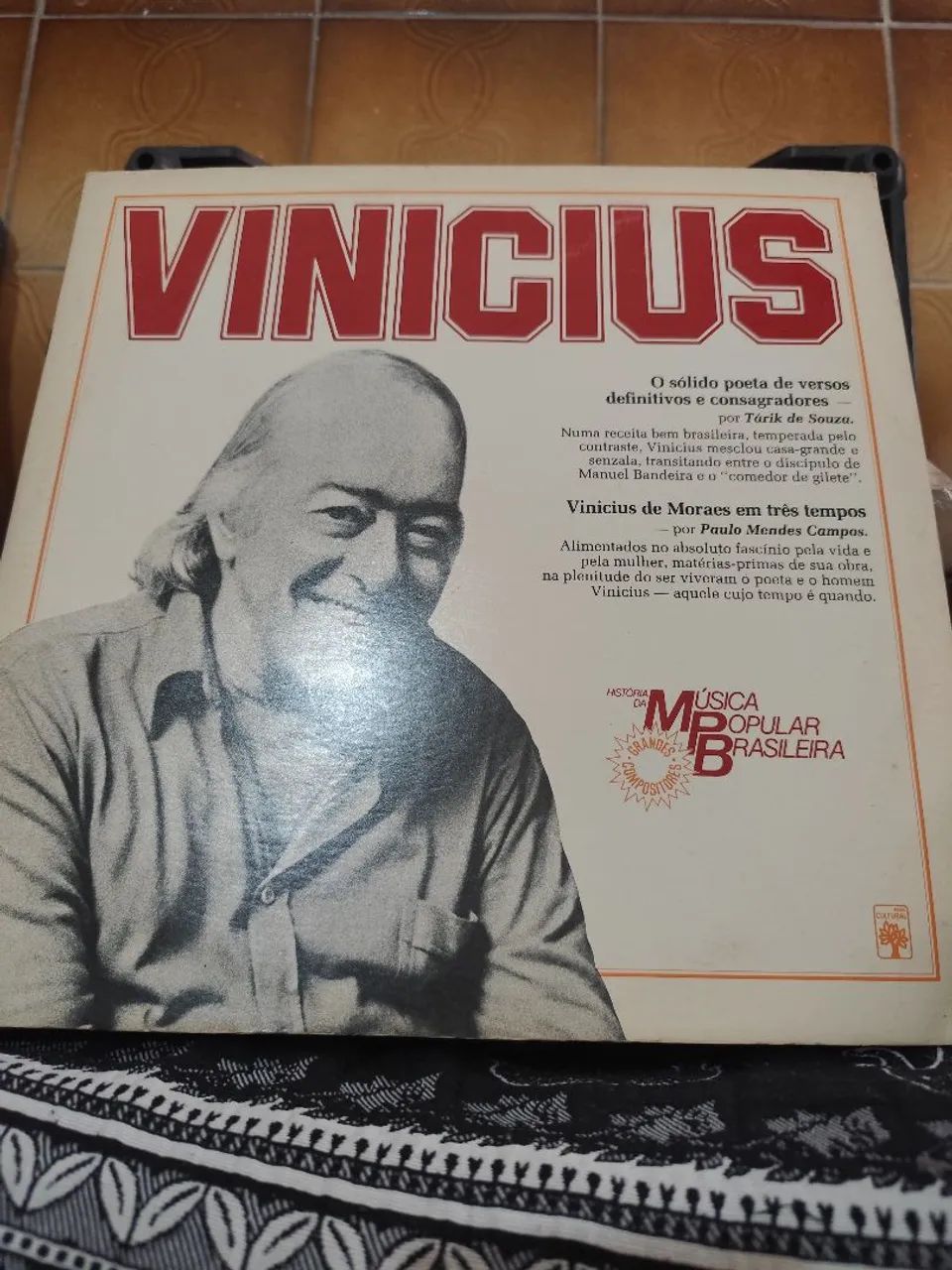 Disco de Vinil Vinicius de Moraes