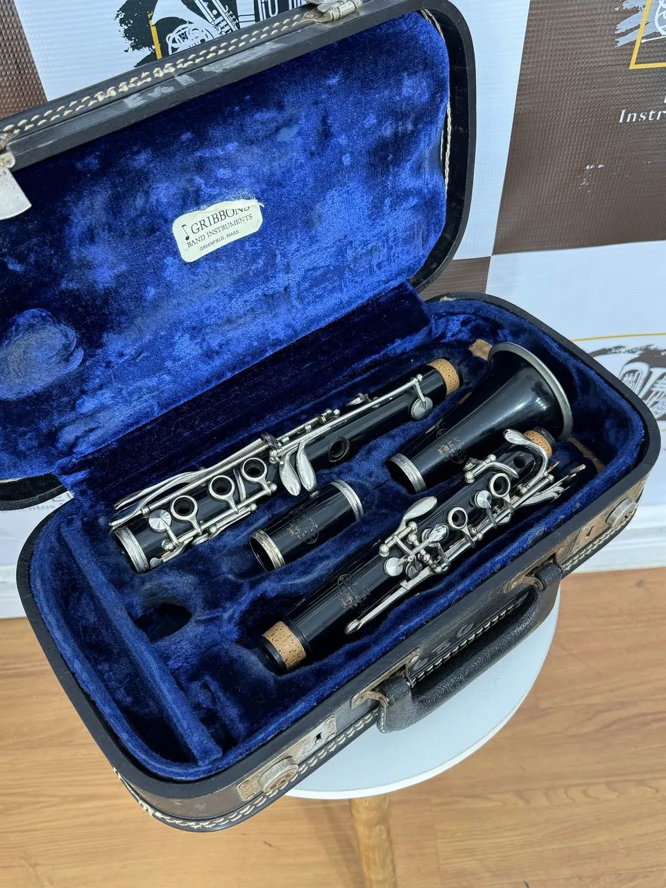 Clarinete Sib Evette Paris Buffet 64684299857282122
