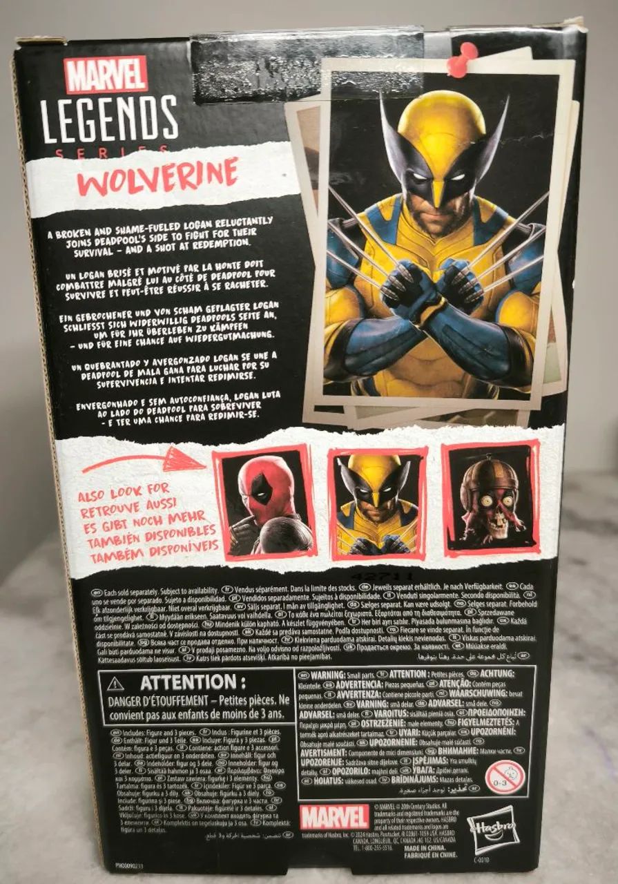 Marvel Legends Wolverine - Deadpool & Wolverine - Foto 2