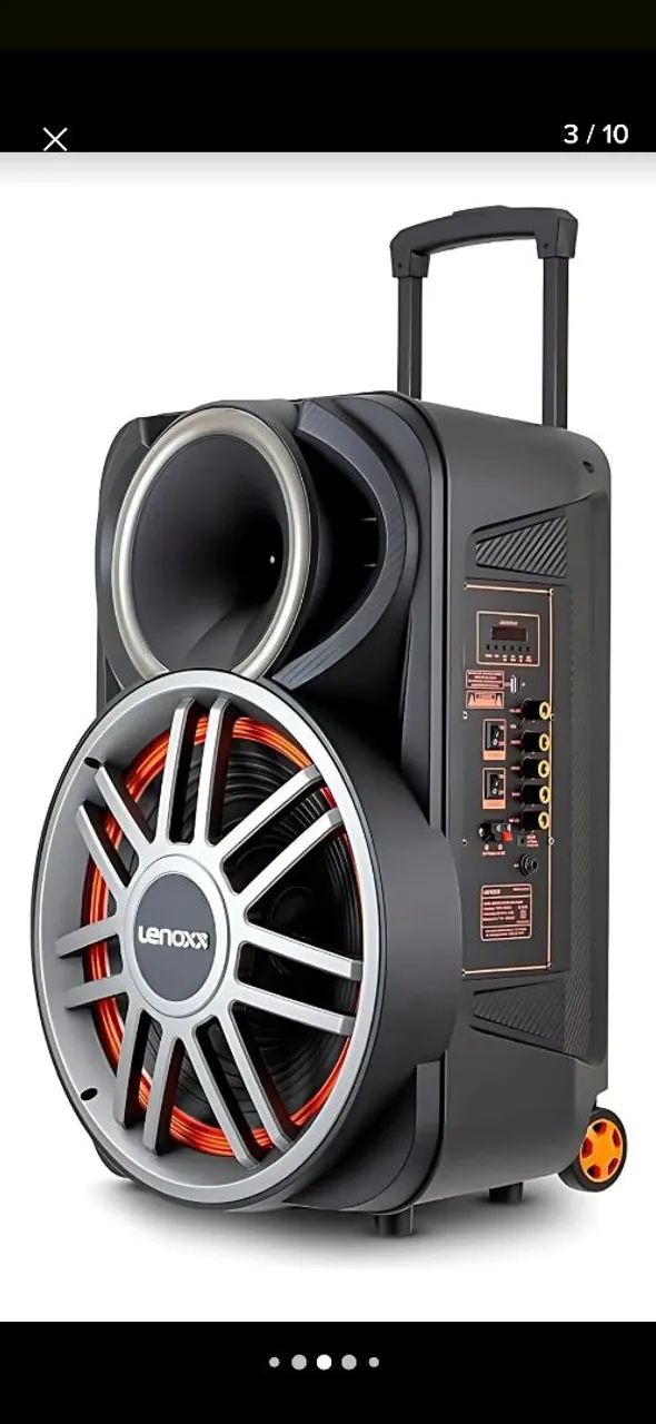 Caixa de som Bluetooth 900w