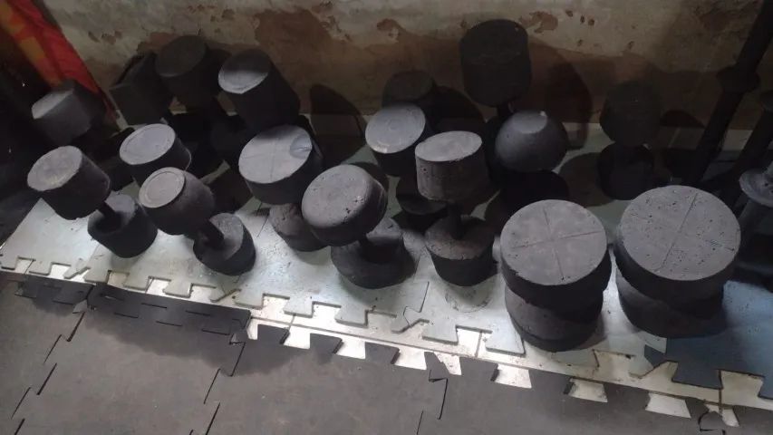 halter, anilia e ketbell de concreto reforçado - Foto 4