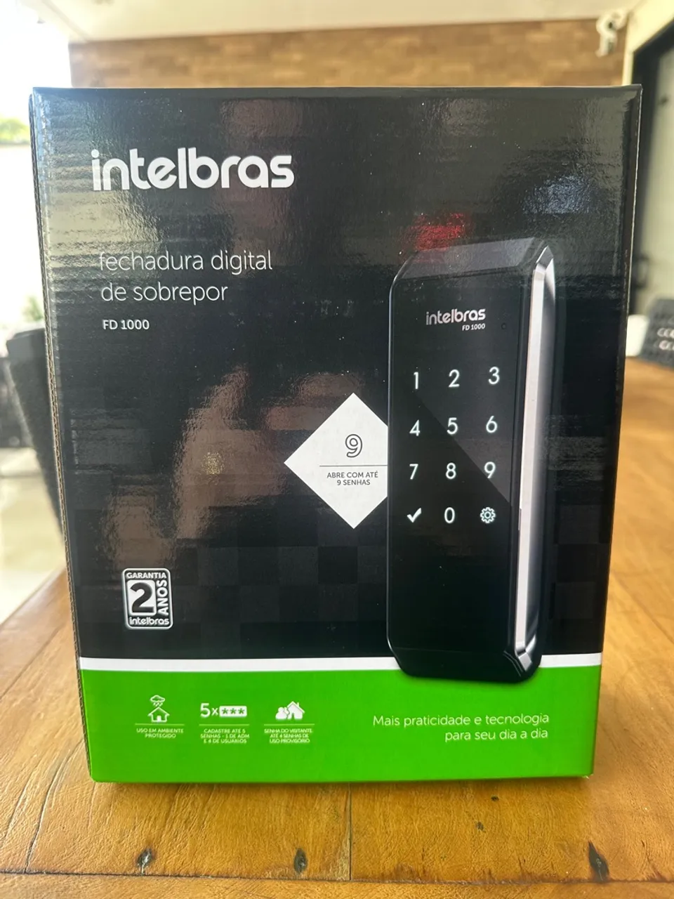 Fechadura Digital de Sobrepor Intelbras FD 1000