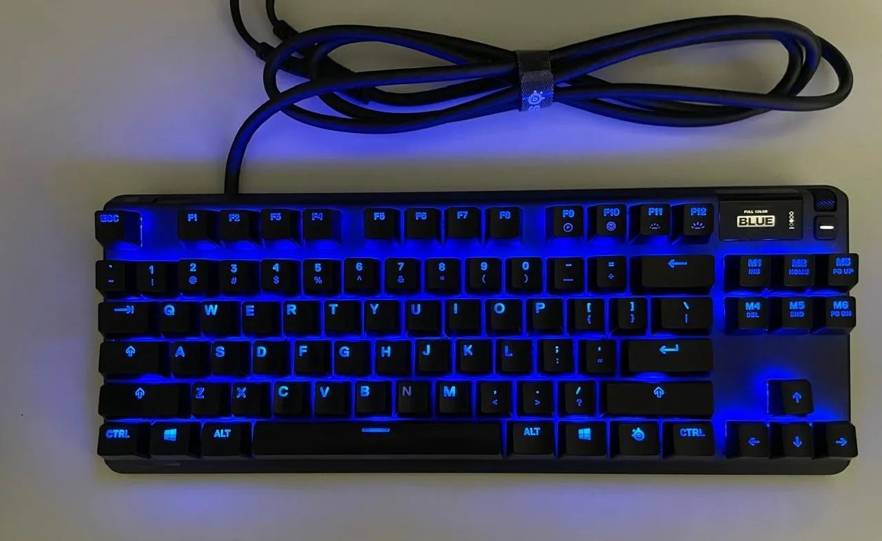 Teclado Mecânico SteelSeries Apex Pro TKL - OLED Smart Display - Foto 6