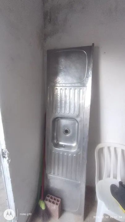 Cuba e Pia de Aço Inox