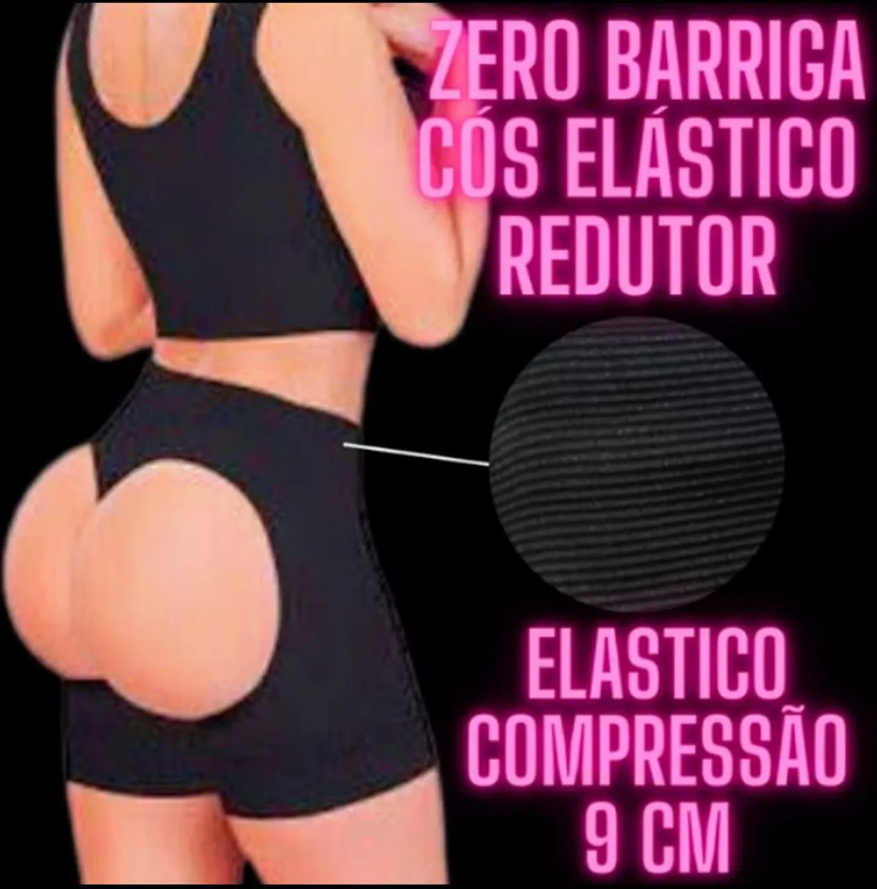 Calça Modeladora com Efeito Empina Bumbum - Foto 3