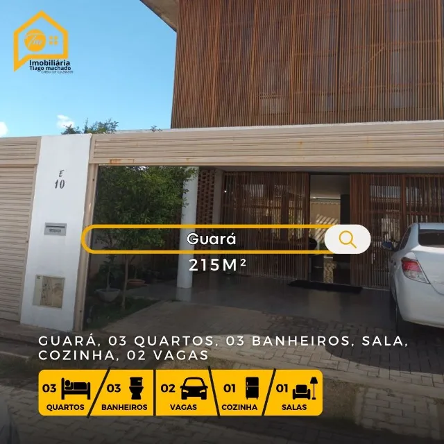 Excelente sobrado no Guará