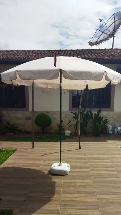 Ombrelone (guarda sol) 3x3 metros  com base
