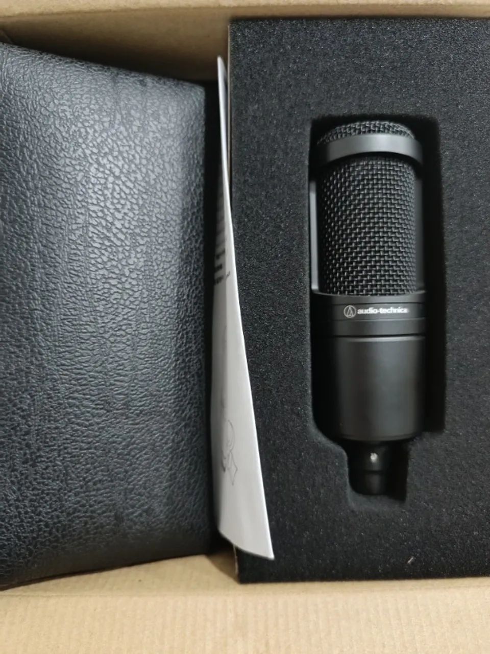 Microfone condensador at2020 - Foto 4