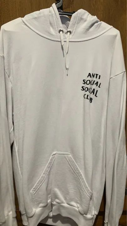 Moletom Anti Social Social Club Branco GG